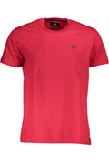 LA MARTINA MEN'S SHORT SLEEVE T-SHIRT RED