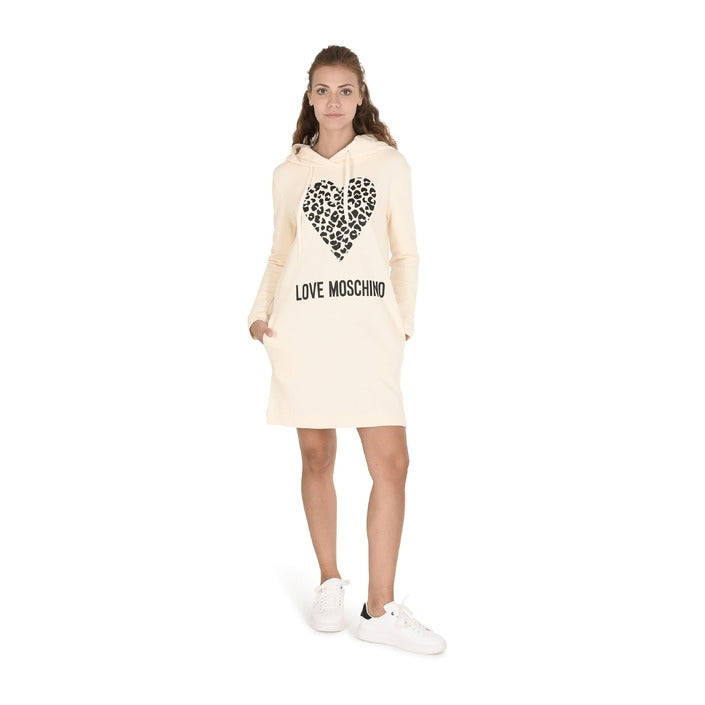Love Moschino - Love Moschino Womens Dress W 5 B19 05 M 4055 A34 CREAM WHITE