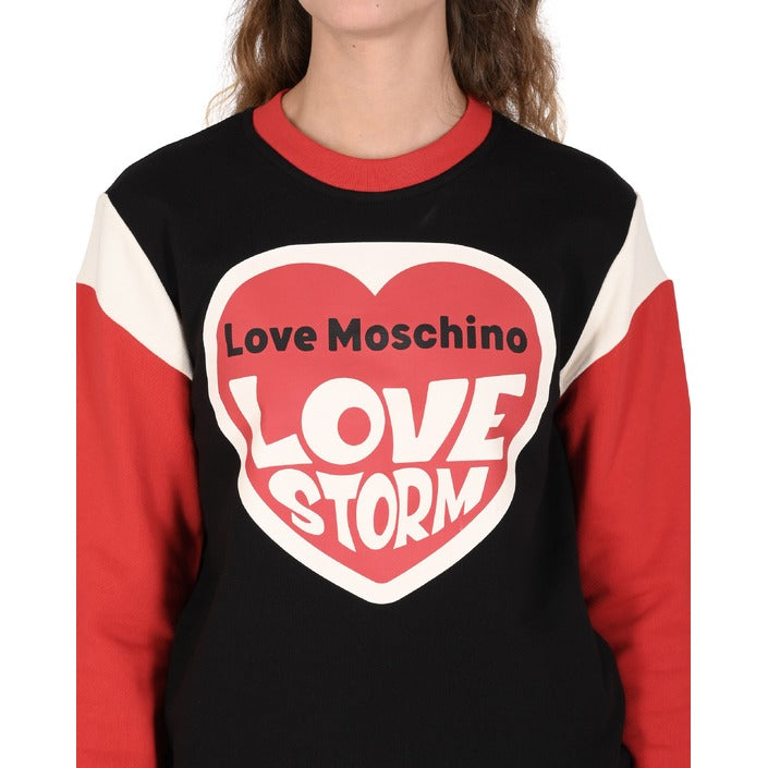 Love Moschino - Love Moschino Womens Sweatshirt W 6 491 01 M 4055 4051 MULTI