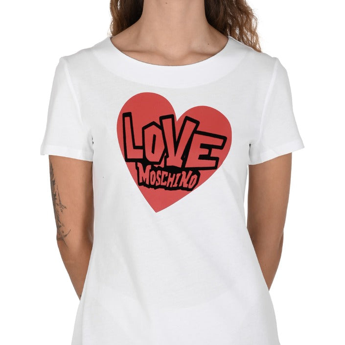 Love Moschino - Love Moschino Womens Dress W 5 929 21 M 3876 A00 OPTICAL WHITE