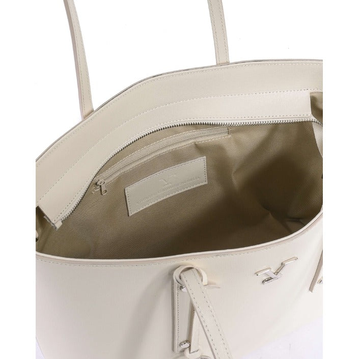 V Italia by VERSACE 19.69 ABBIGLIAMENTO SPORTIVO S.R.L. - V Italia Womens Handbag CB1070 SAFFIANO LATTE