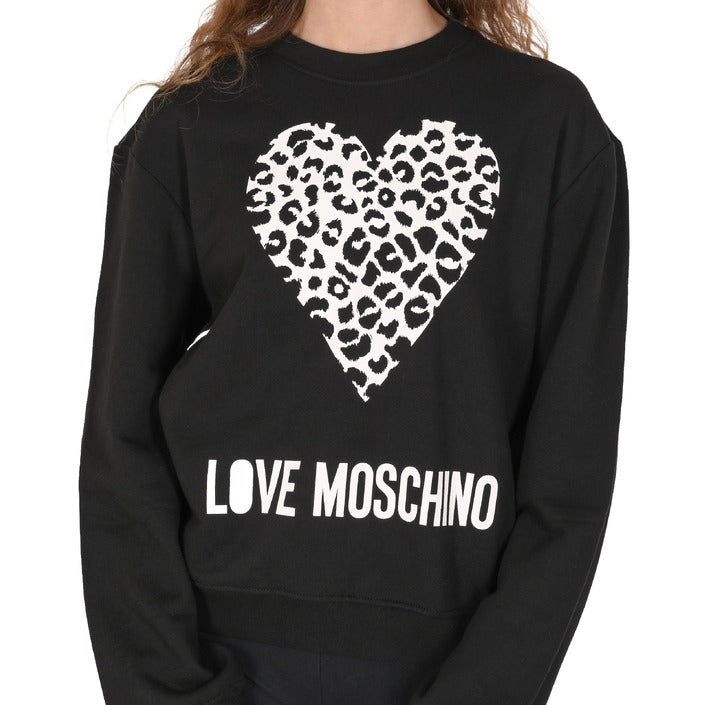 Love Moschino - Love Moschino Womens Sweatshirt W 6 306 54 M 4055 C74 BLACK