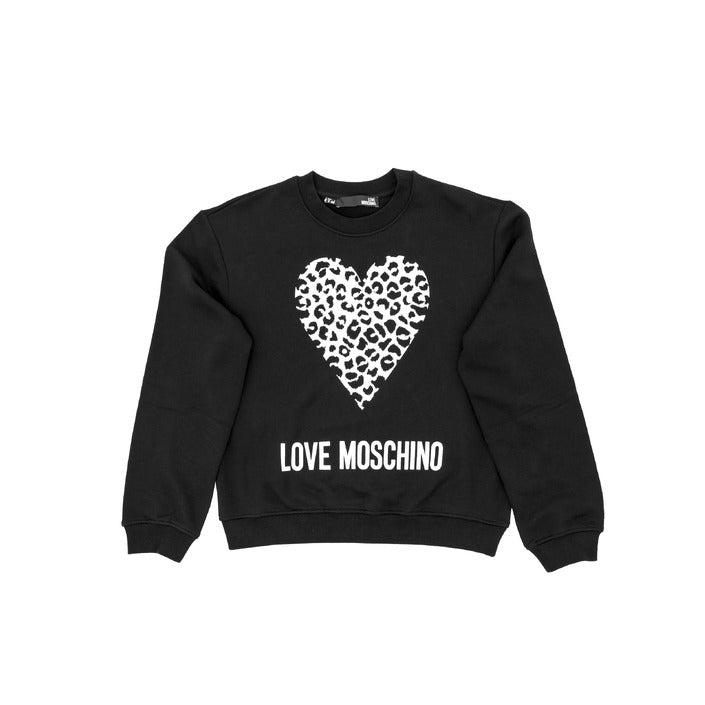 Love Moschino - Love Moschino Womens Sweatshirt W 6 306 54 M 4055 C74 BLACK