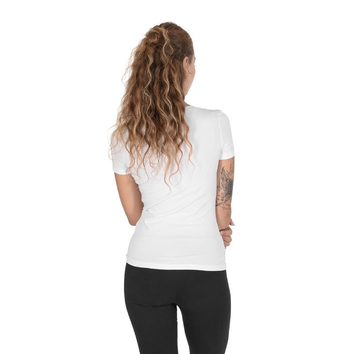 Love Moschino - Love Moschino Womens T-Shirt W 4 H19 09 E 2264 A00 OPTICAL WHITE
