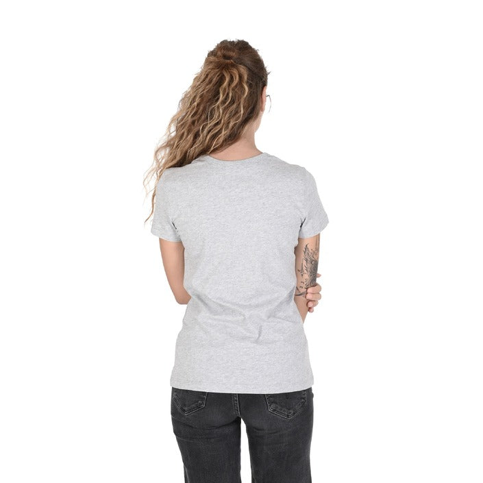Love Moschino - Love Moschino Womens T-Shirt W 4 F73 69 M 3876 A966 MEL.LIGHT GREY