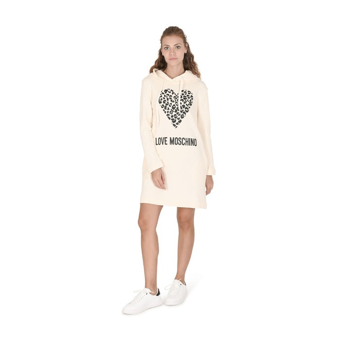 Love Moschino - Love Moschino Womens Dress W 5 B19 05 M 4055 A34 CREAM WHITE
