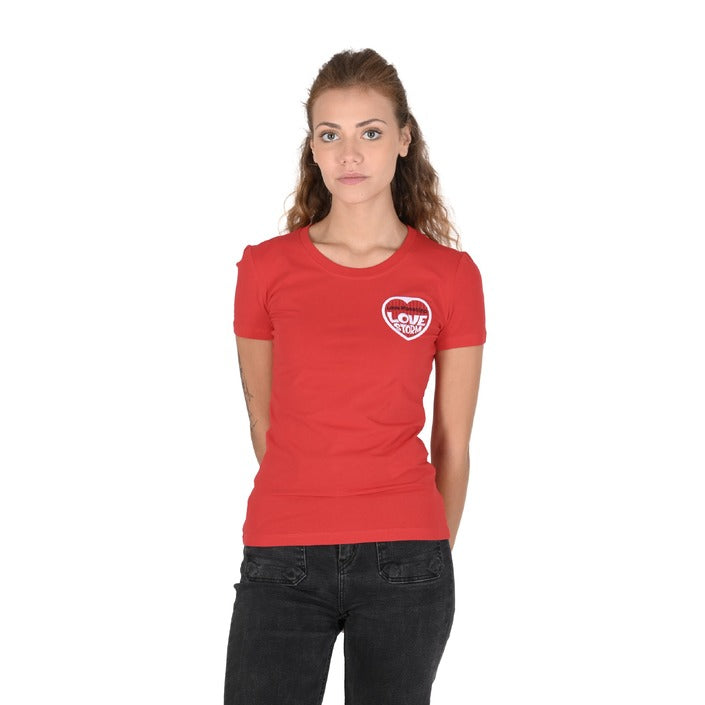 Love Moschino - Love Moschino Womens T-Shirt W 4 H19 80 E 1951 O97 RED
