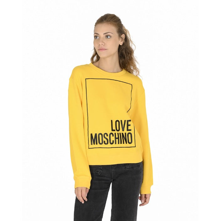 Love Moschino - Love Moschino Womens Sweatshirt W 6 306 47 M 4055 I60 YELLOW