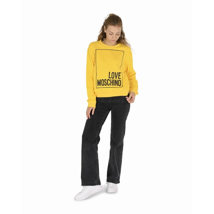 Love Moschino - Love Moschino Womens Sweatshirt W 6 306 47 M 4055 I60 YELLOW