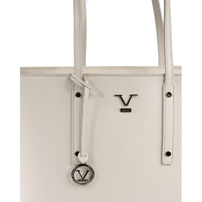V Italia by VERSACE 19.69 ABBIGLIAMENTO SPORTIVO S.R.L. - V Italia Womens Handbag CB1070 SAFFIANO LATTE