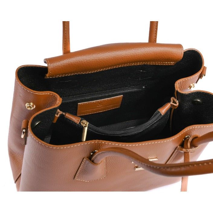 V Italia by VERSACE 19.69 ABBIGLIAMENTO SPORTIVO S.R.L. - V Italia Womens Handbag 10510 DOLLARO CUOIO