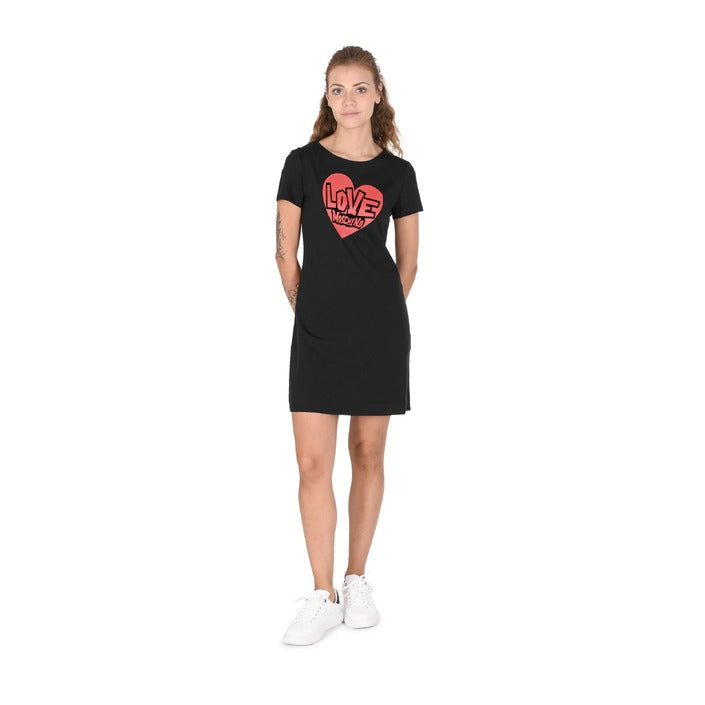 Love Moschino - Love Moschino Womens Dress W 5 929 21 M 3876 C74 BLACK