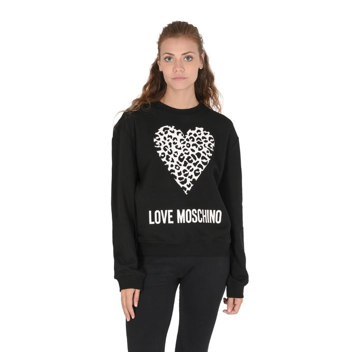 Love Moschino - Love Moschino Womens Sweatshirt W 6 306 54 M 4055 C74 BLACK
