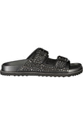 LAURA BIAGIOTTI WOMEN'S BLACK SLIPPER FOOTWEAR