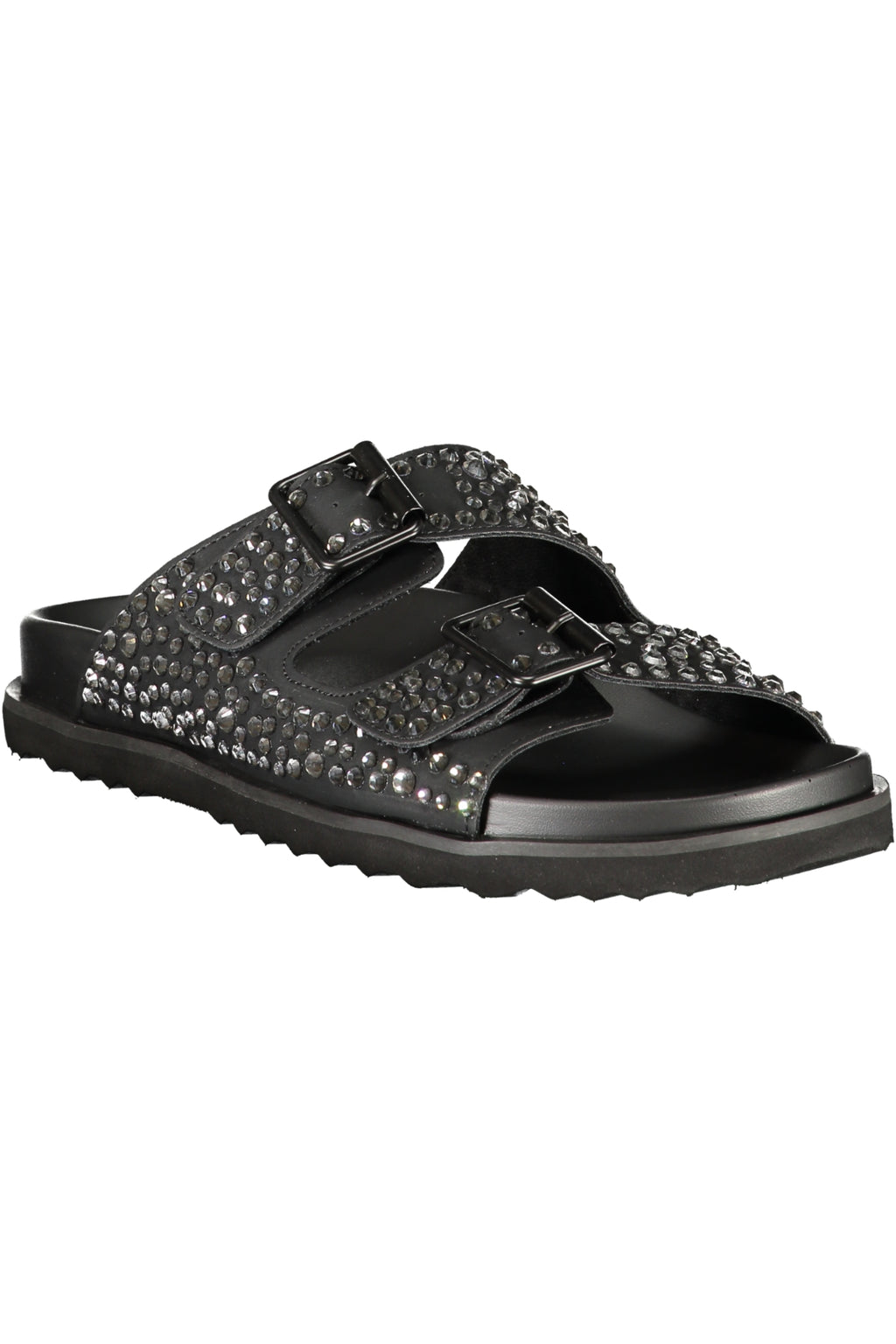 LAURA BIAGIOTTI WOMEN'S BLACK SLIPPER FOOTWEAR