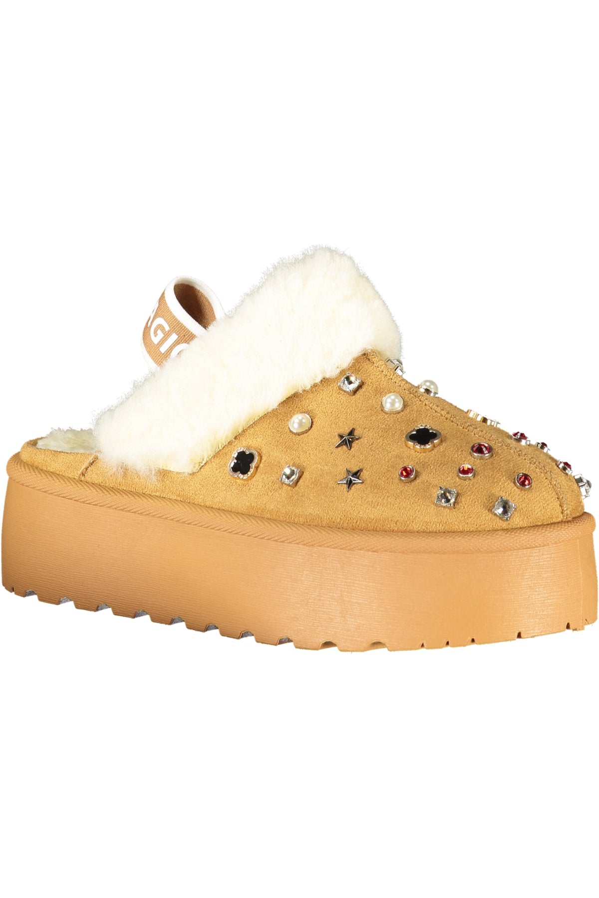 LAURA BIAGIOTTI WOMEN'S WINTER CLOG FOOTWEAR BROWN