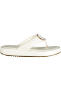 LAURA BIAGIOTTI WOMEN'S WHITE SANDALS