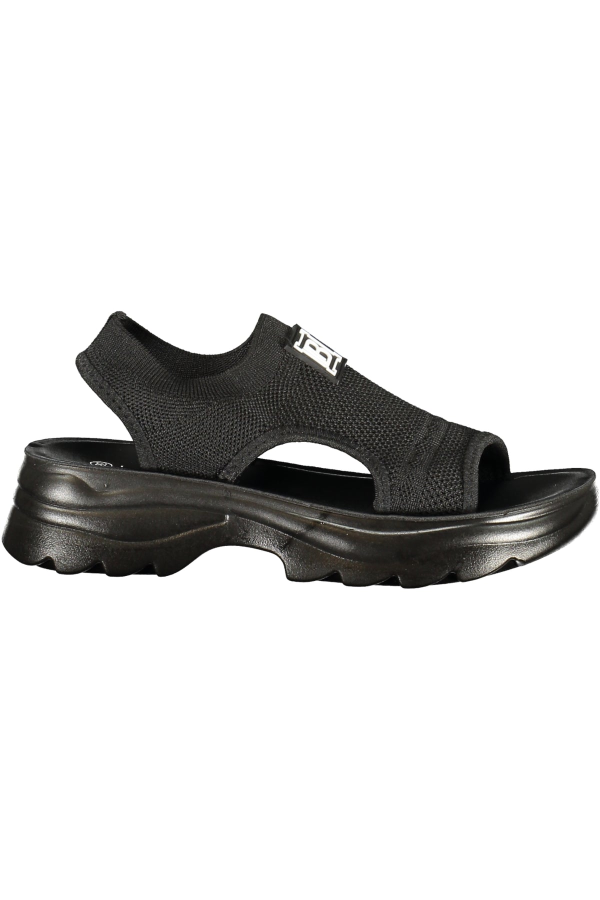 LAURA BIAGIOTTI WOMEN'S BLACK SANDALS
