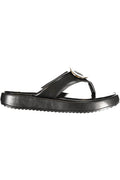 LAURA BIAGIOTTI WOMEN'S BLACK SANDALS