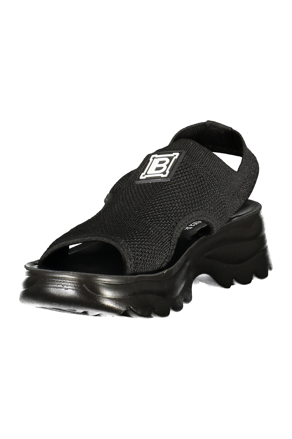 LAURA BIAGIOTTI WOMEN'S BLACK SANDALS