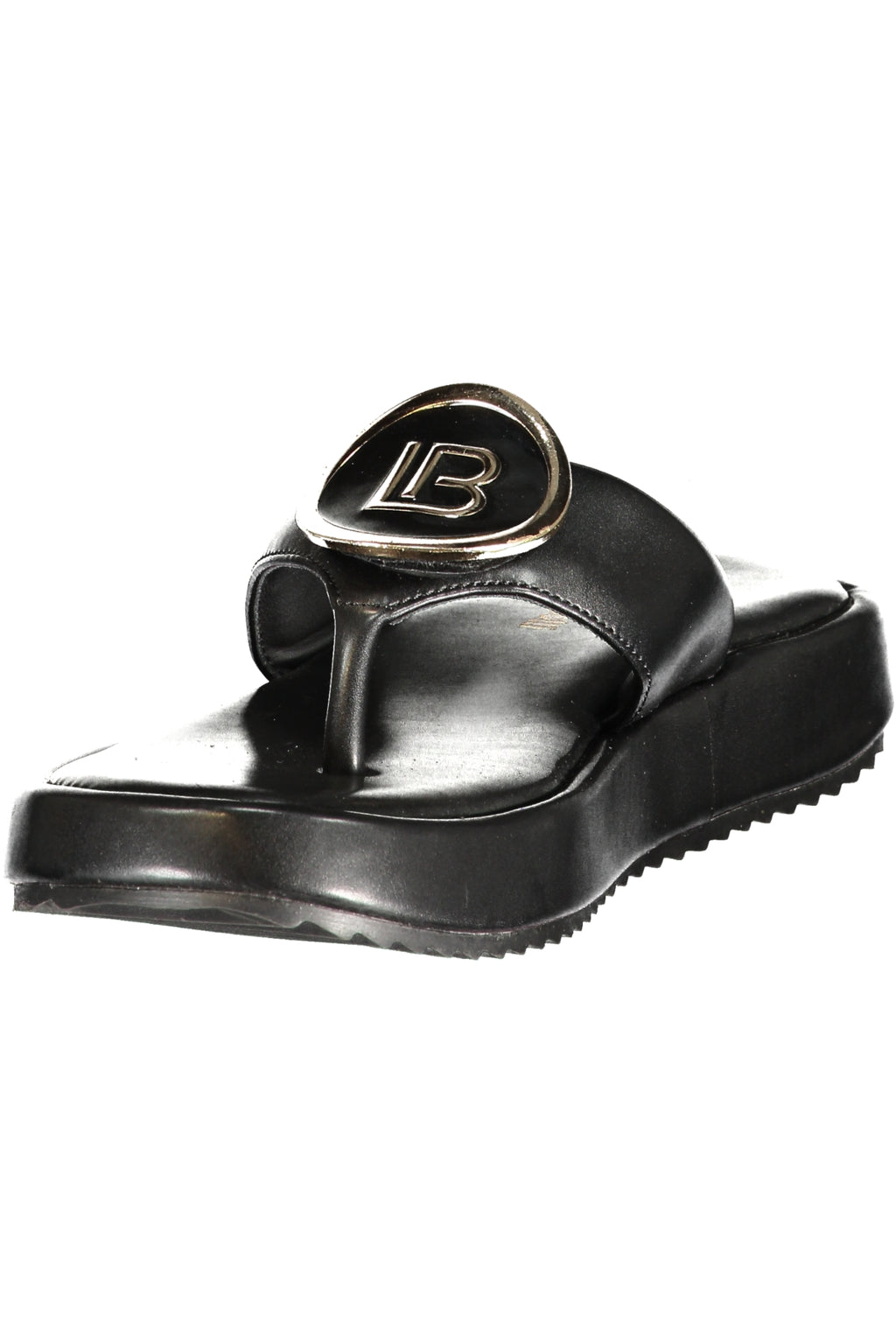 LAURA BIAGIOTTI WOMEN'S BLACK SANDALS
