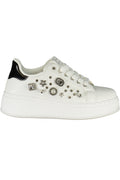 LAURA BIAGIOTTI WOMEN'S WHITE SPORTS SHOES