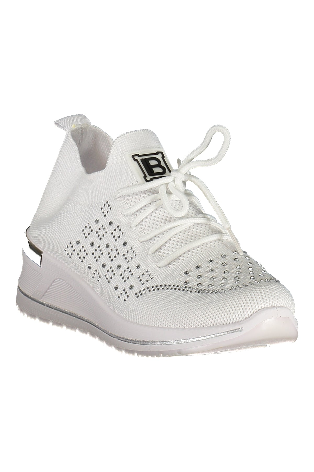 LAURA BIAGIOTTI WOMEN'S WHITE SPORTS SHOES
