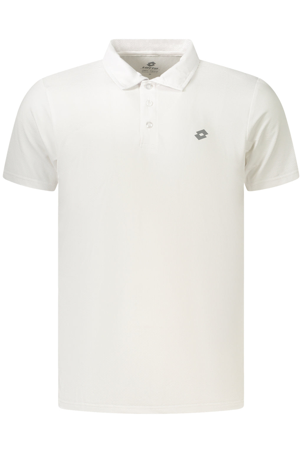 LOTTO MEN'S SHORT-SLEEVED POLO SHIRT WHITE