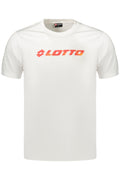 LOTTO MEN'S SHORT-SLEEVED T-SHIRT WHITE