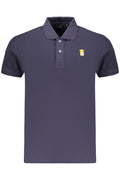 Navy Navy Men's Short-Sleeved Polo Shirt Blue