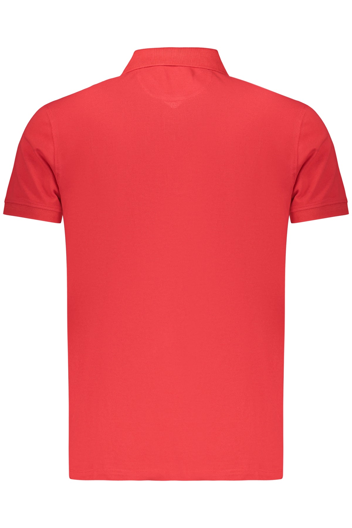 MARINA MILITARE Men's Red Navy Short-sleeve Polo Shirt MYL200C