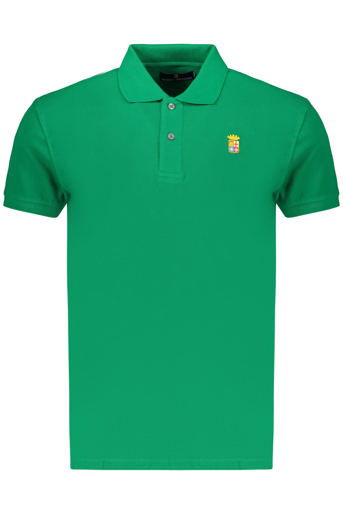 MARINA MILITARE Navy Green Men's Short-sleeved Polo Shirt MYL200C