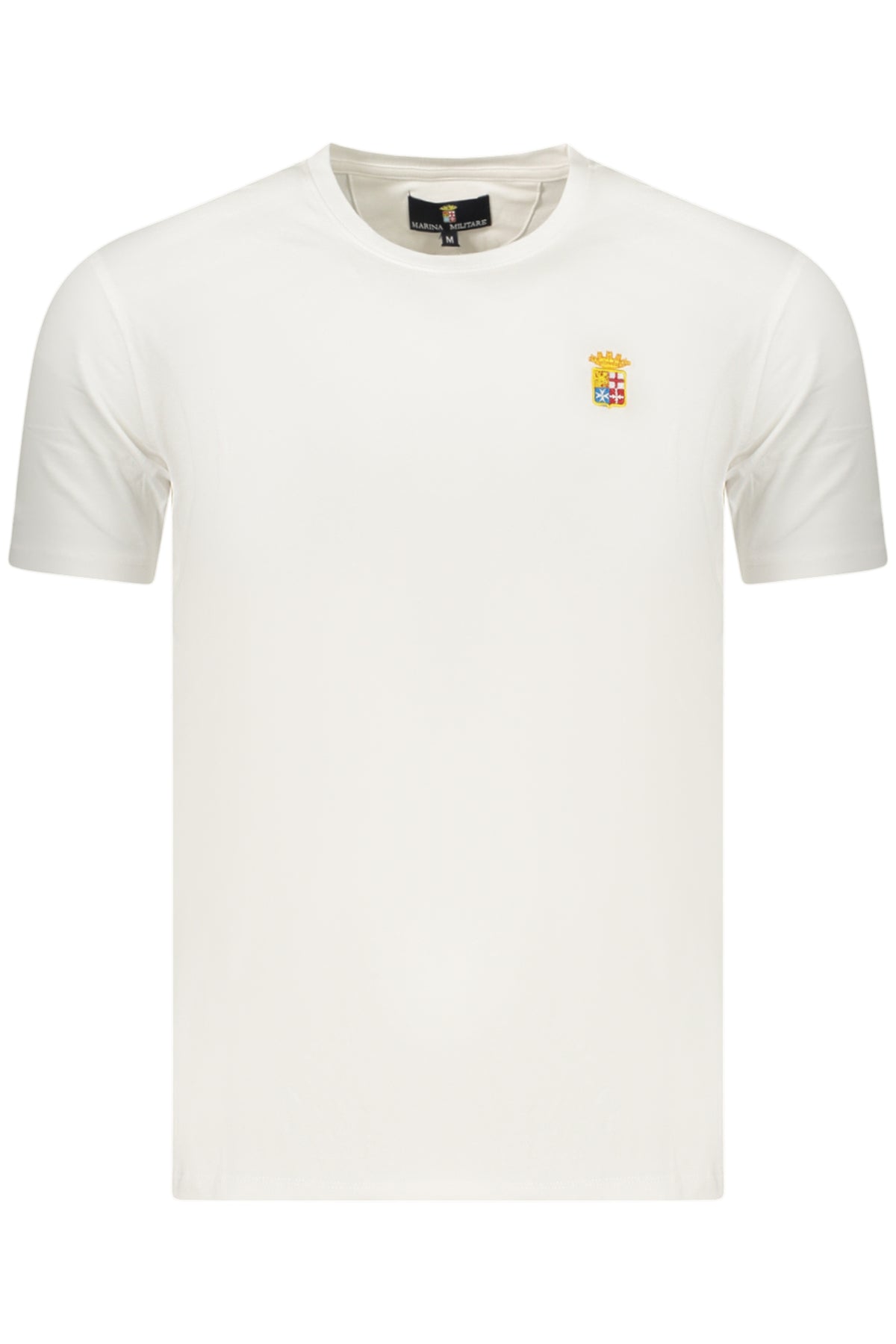 MARINA MILITARE Navy Men's Short-sleeved White T-shirt MYT189C