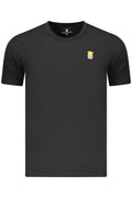 Navy Men's Black Short-Sleeved T-Shirt