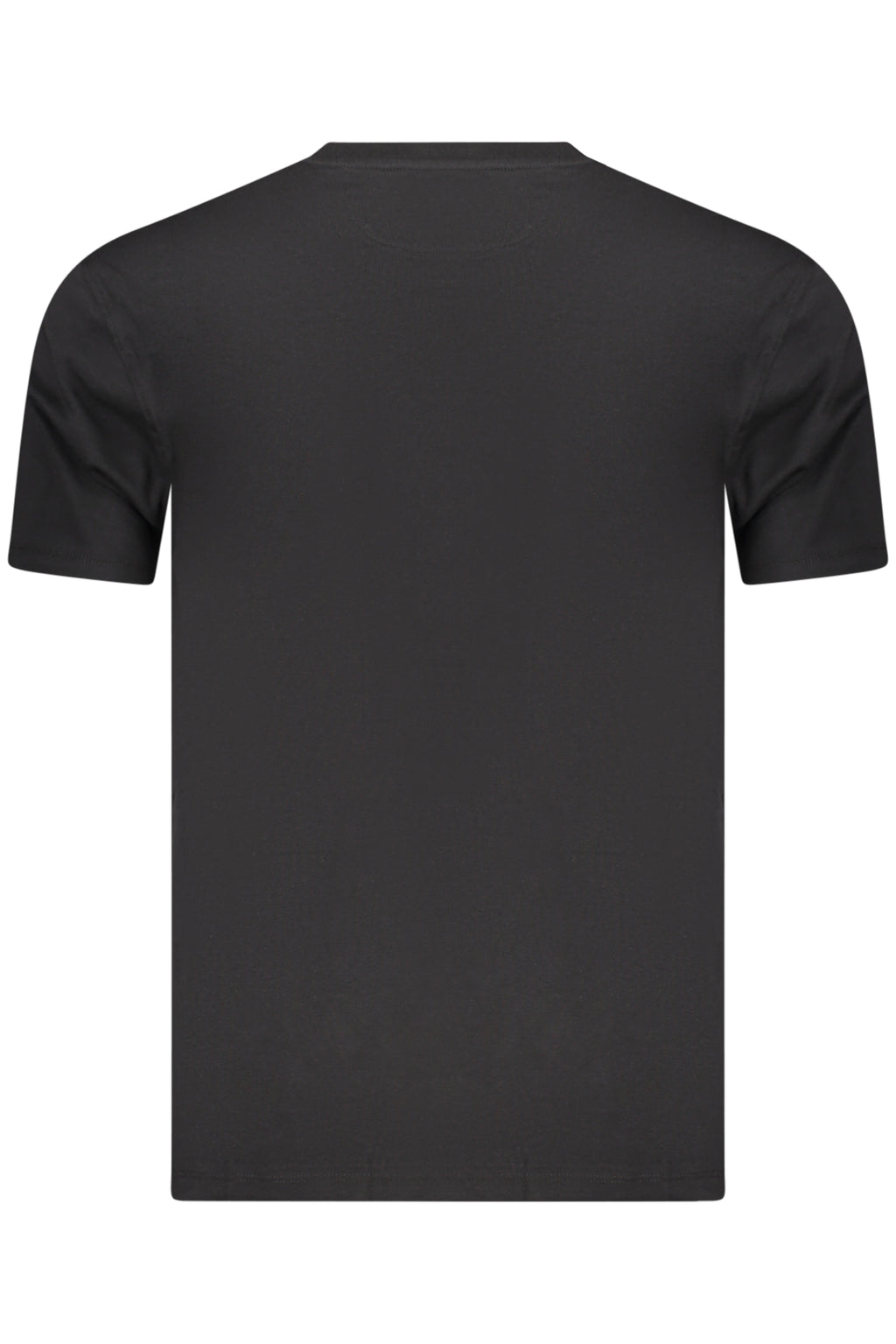 Navy Men's Black Short-Sleeved T-Shirt