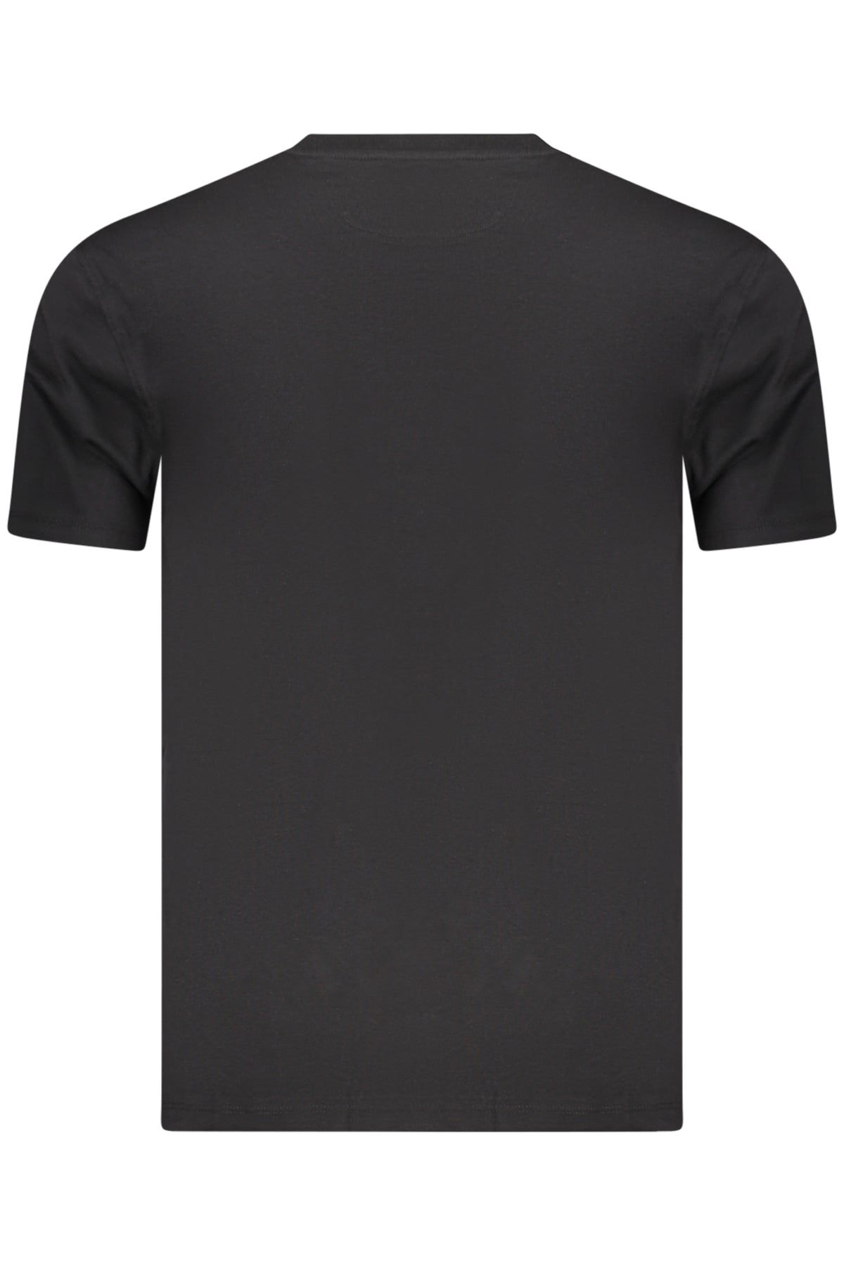 MARINA MILITARE Navy Men's Black Short-sleeved T-shirt MYT189C