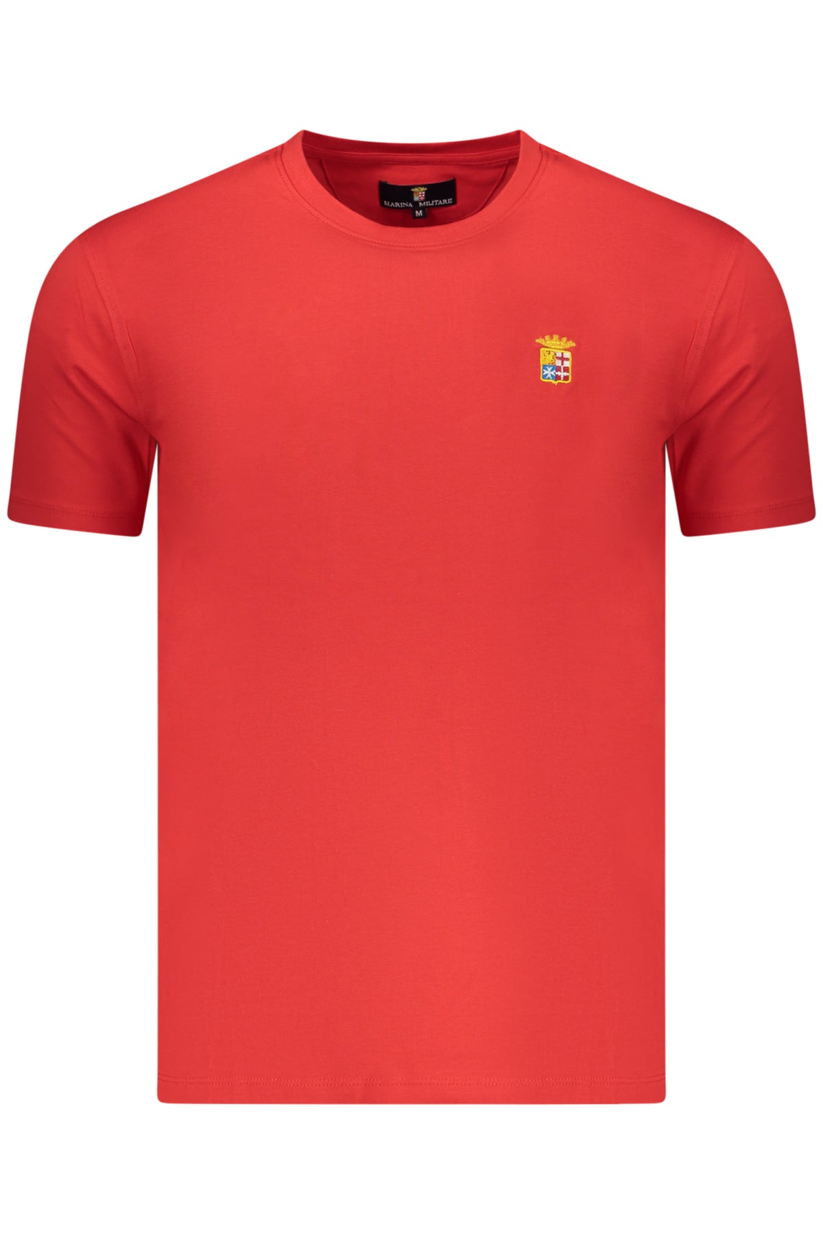 MARINA MILITARE Men's Red Navy Short-sleeve T-shirt MYT189C