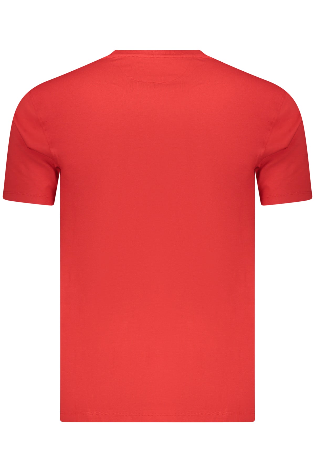 MARINA MILITARE Men's Red Navy Short-sleeve T-shirt MYT189C