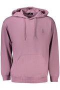 MARINA YACHTING MEN'S PURPLE ZIP-UP SWEATSHIRT