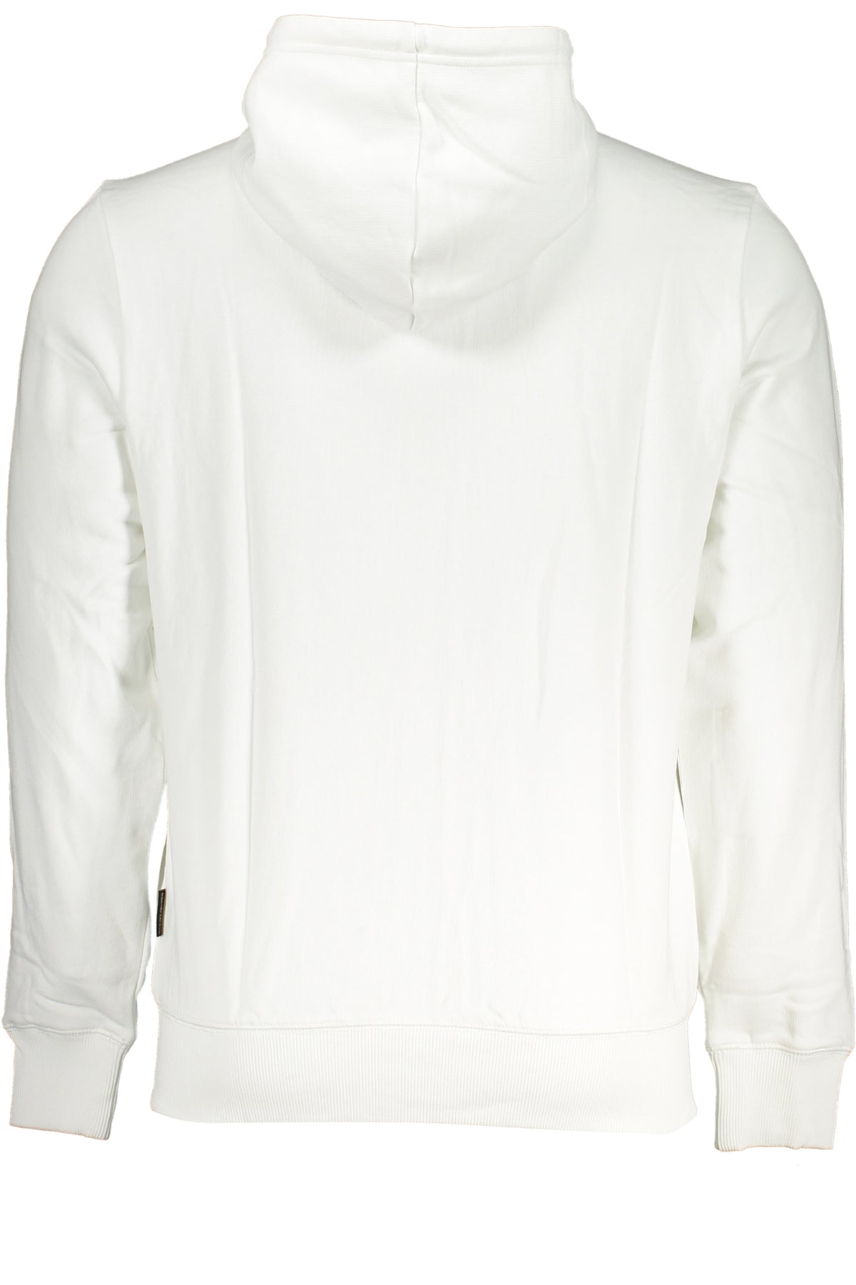NAPAPIJRI MEN'S WHITE ZIP SWEATSHIRT
