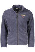 NAPAPIJRI MEN'S BLUE ZIP-UP SWEATSHIRT