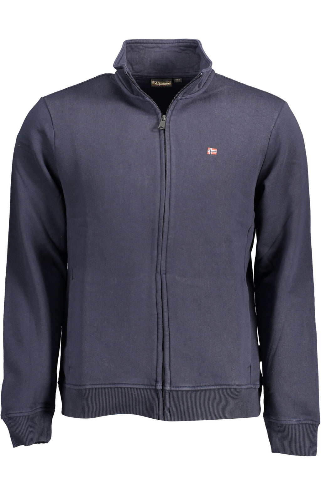NAPAPIJRI MEN'S ZIP-UP SWEATSHIRT BLUE