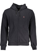NAPAPIJRI MEN'S BLACK ZIP SWEATSHIRT