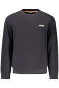 NAPAPIJRI MEN'S BLACK ZIP-UP SWEATSHIRT