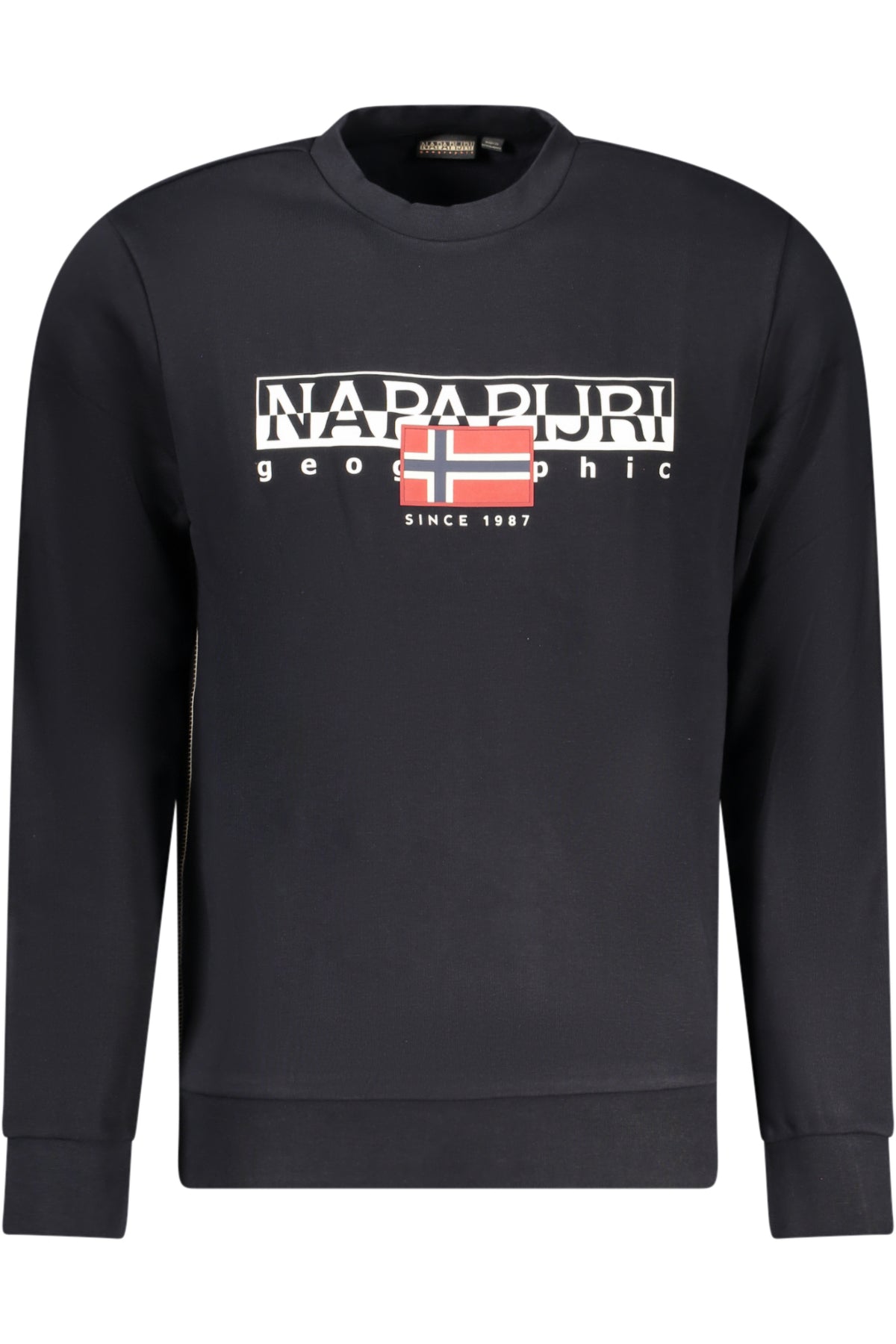 NAPAPIJRI SWEATSHIRT WITHOUT ZIP MEN BLACK