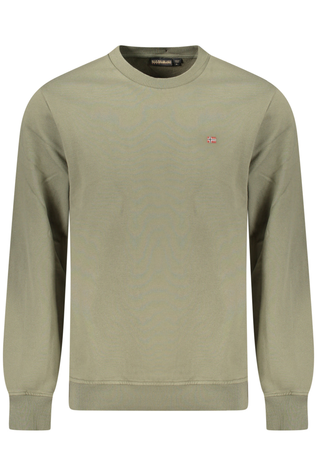 NAPAPIJRI MEN'S ZIP-UP SWEATSHIRT GREEN