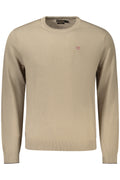NAPAPIJRI MEN'S BROWN SWEATER