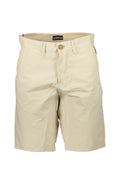 NAPAPIJRI MEN'S BEIGE BERMUDA PANTS