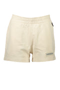 NAPAPIJRI BEIGE WOMEN'S SHORT PANTS