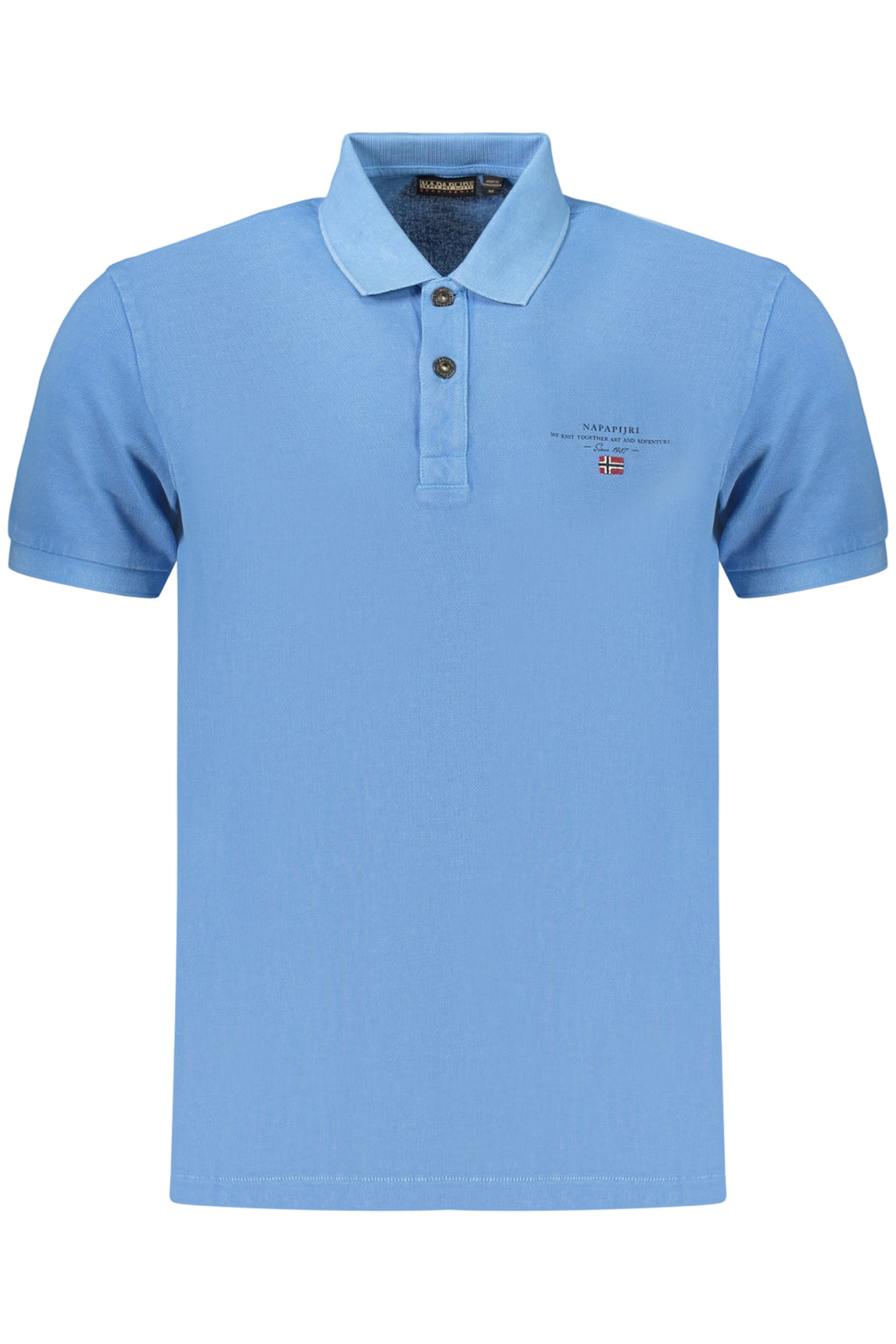 NAPAPIJRI MEN'S SHORT-SLEEVE POLO SHIRT BLUE